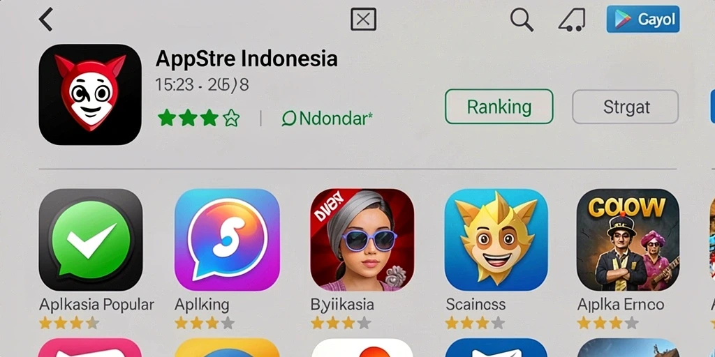 Screenshot menampilkan tampilan antarmuka yang menarik.