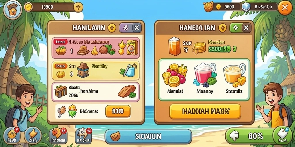 Tampilan menarik dengan tema slot yang beragam.