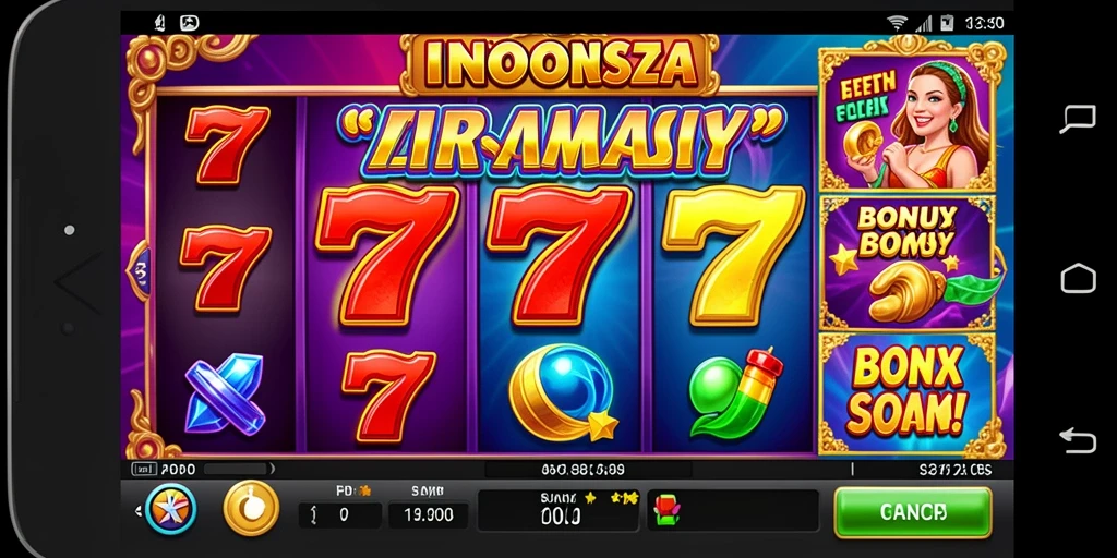 Tampilan antarmuka aplikasi KASIR777 yang sederhana.