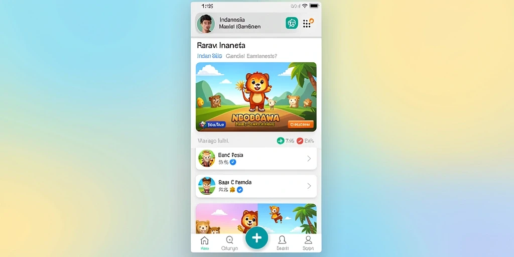 Tampilan antarmuka yang menarik dan mudah digunakan.