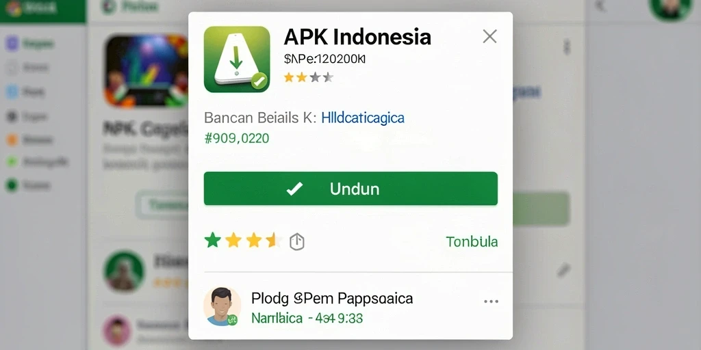 Tampilan antarmuka permainan yang menarik.