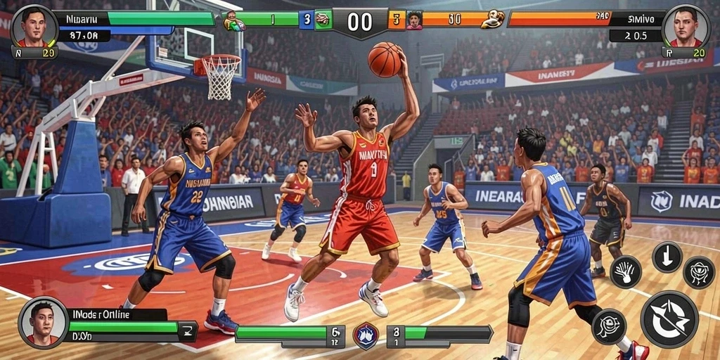 Tampilan awal game yang menarik dan interaktif.