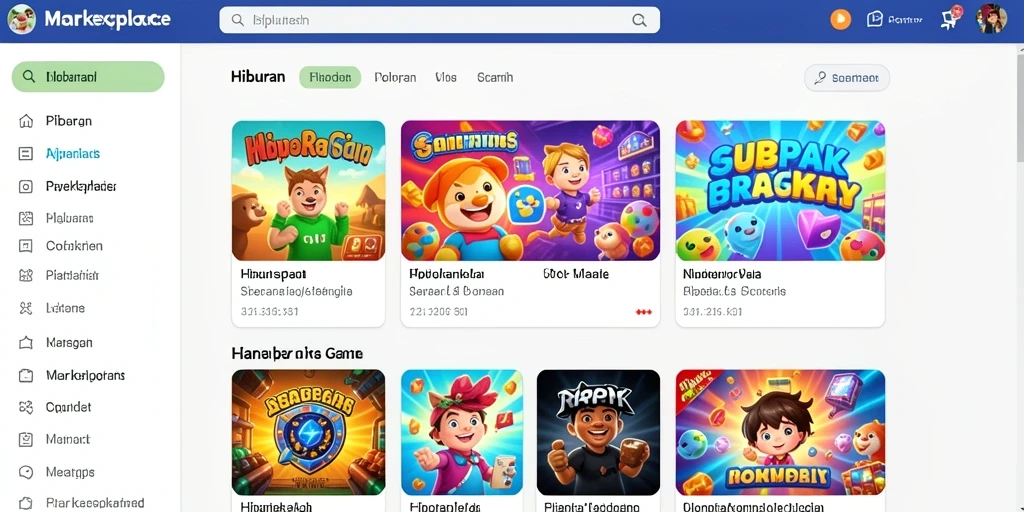 Tampilan awal yang memukau dan intuitif.
