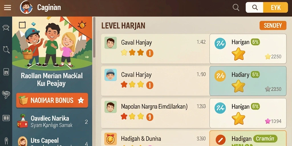 Tampilan awal permainan Y89 yang menarik dan interaktif.